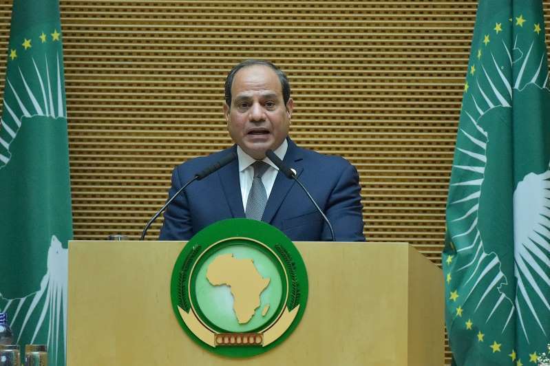 Presidente de Egipto Abdelfatah AlSisi assume presidência da União