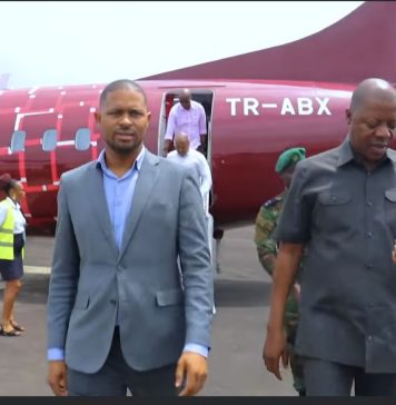 Primeiro-ministro na ilha do Príncipe numa visita rotineira de trabalho
