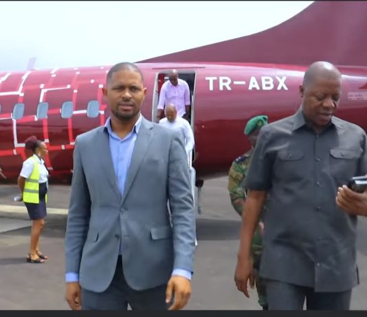 Primeiro-ministro na ilha do Príncipe numa visita rotineira de trabalho
