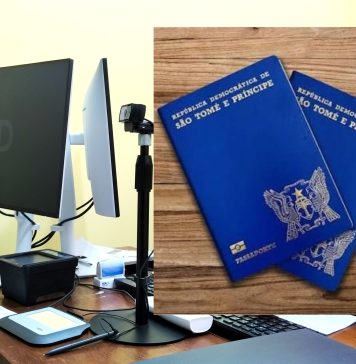 São Tomé e Príncipe lança um novo sistema de emissão de passaportes