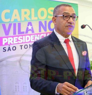 Presidente Carlos Vila Nova anuncia recandidatura as eleições presidenciais de 19 de julho
