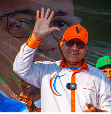 Eleições/2026: “Ninguém põe Presidente da República, o povo é que escolhe”- Carlos Vila Nova em campanha